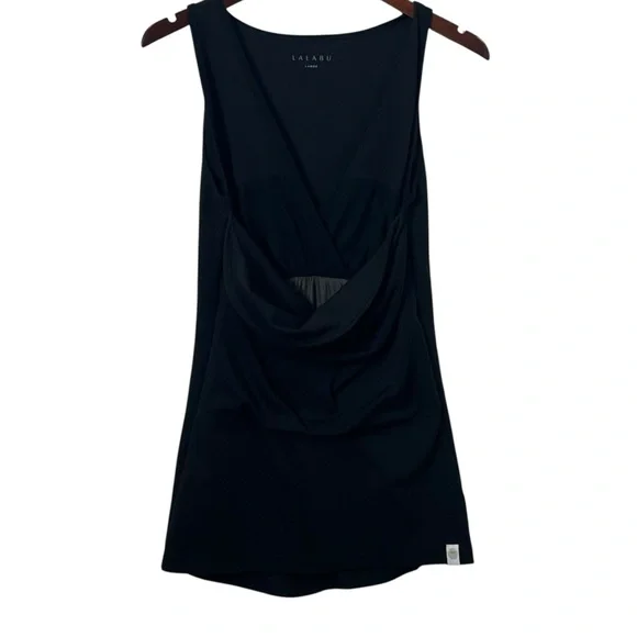 Lalabu Soothing Tank Top Black Shirt Baby Women’s Size Large - Picture 2 of 10